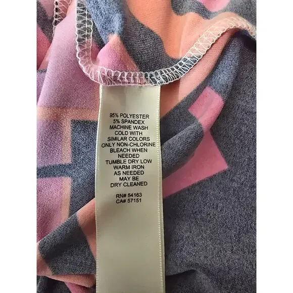 Eliza J Stunning Vacation Cruise Goemetric Gorgeous Sheath Women's Dress 4 - Picture 5 of 5